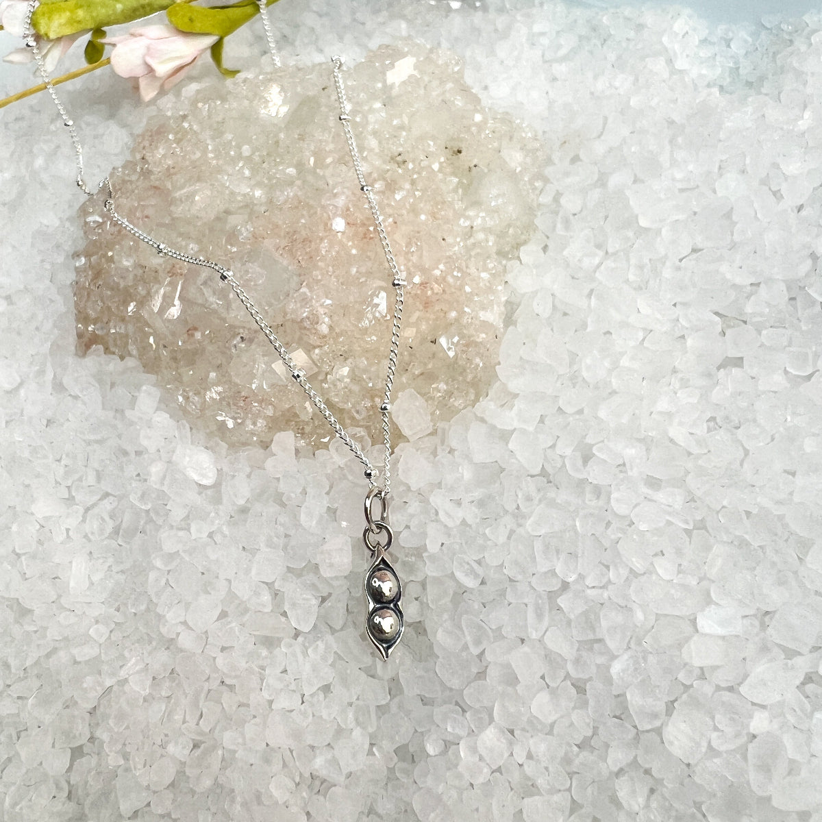 Two Peas in a Pod Necklace