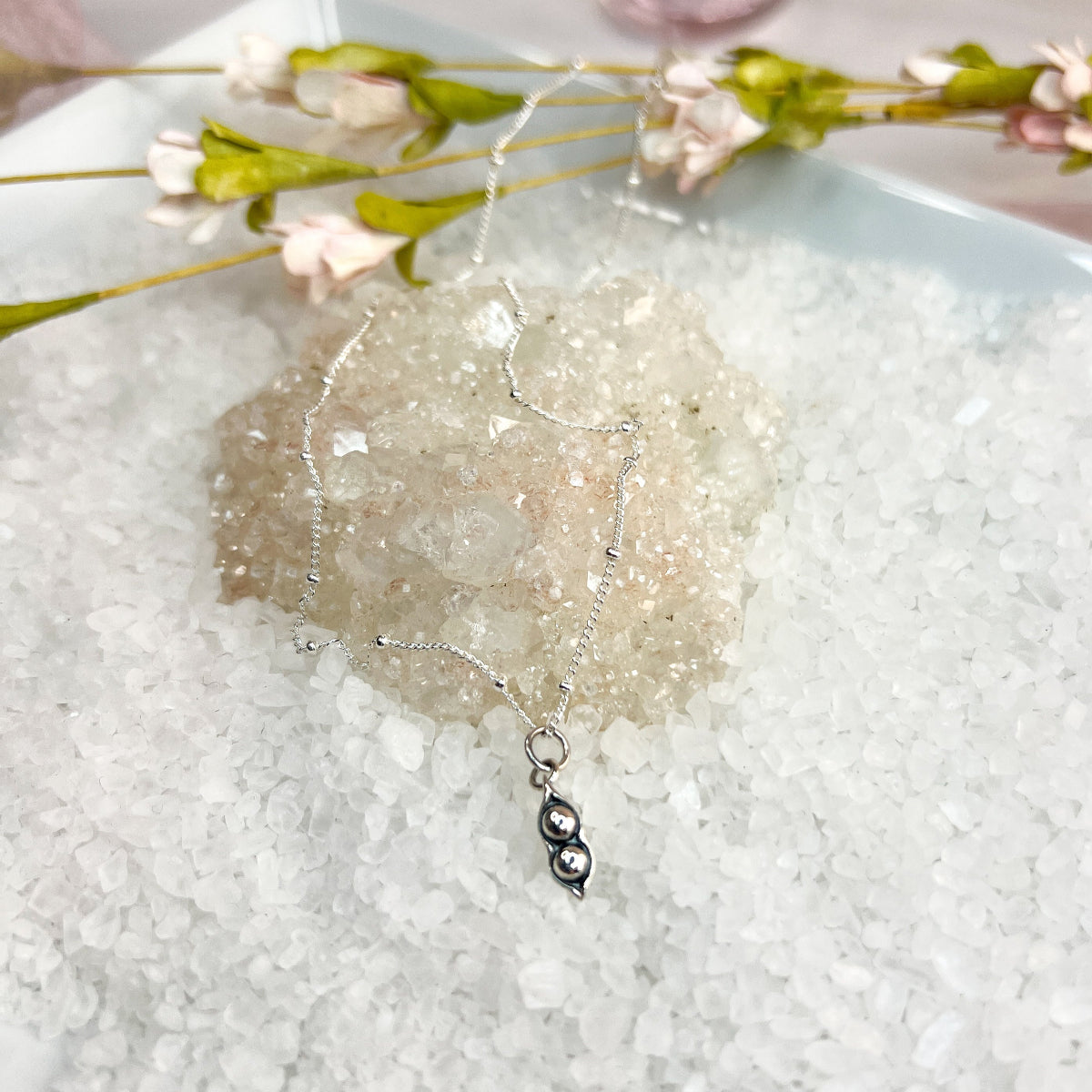 Two Peas in a Pod Necklace