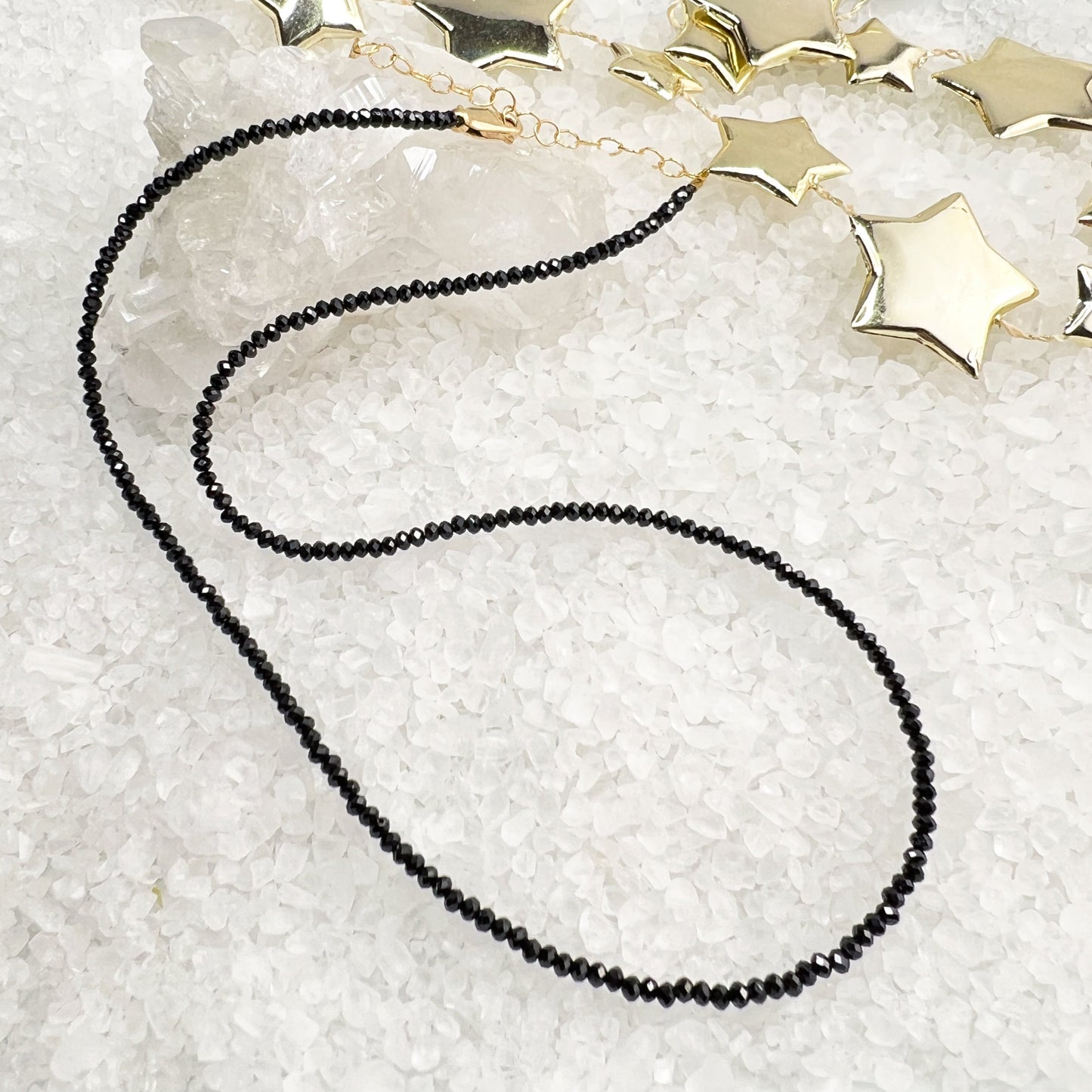 Black Spinel Necklace