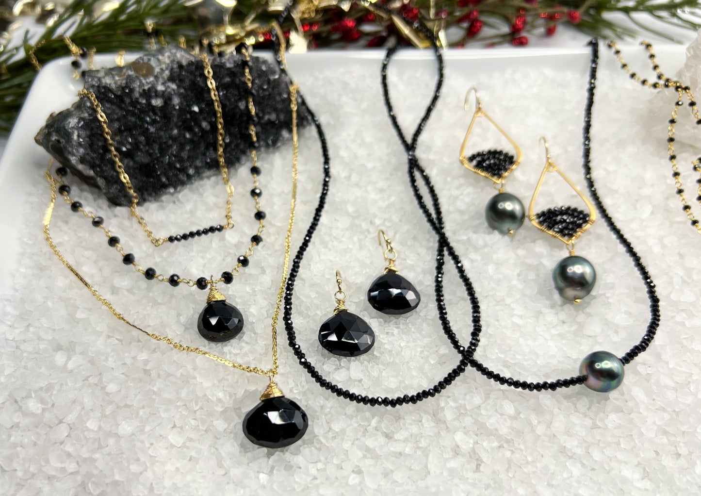 Black Spinel Jewelry