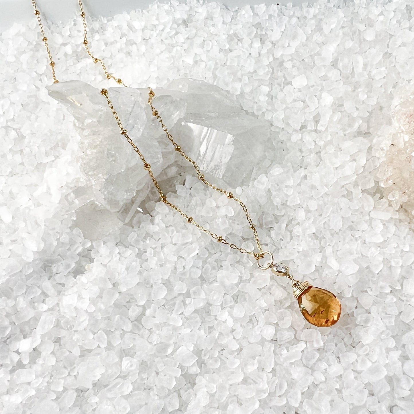 Imperial Topaz Necklace