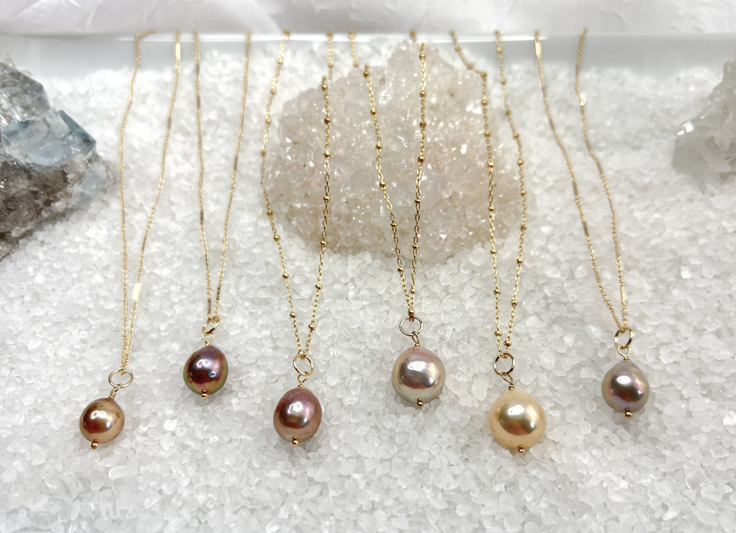 Edison Pearl Necklaces