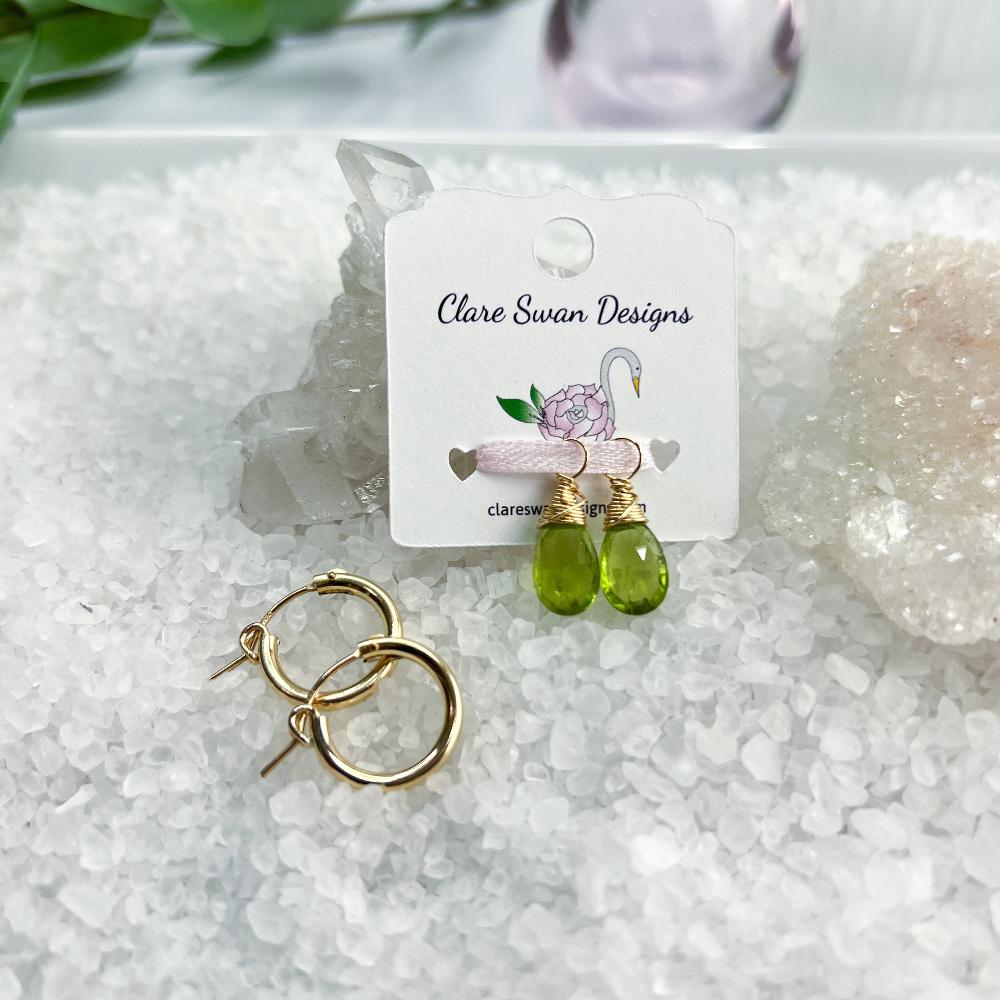 Gemstone Earring Charms