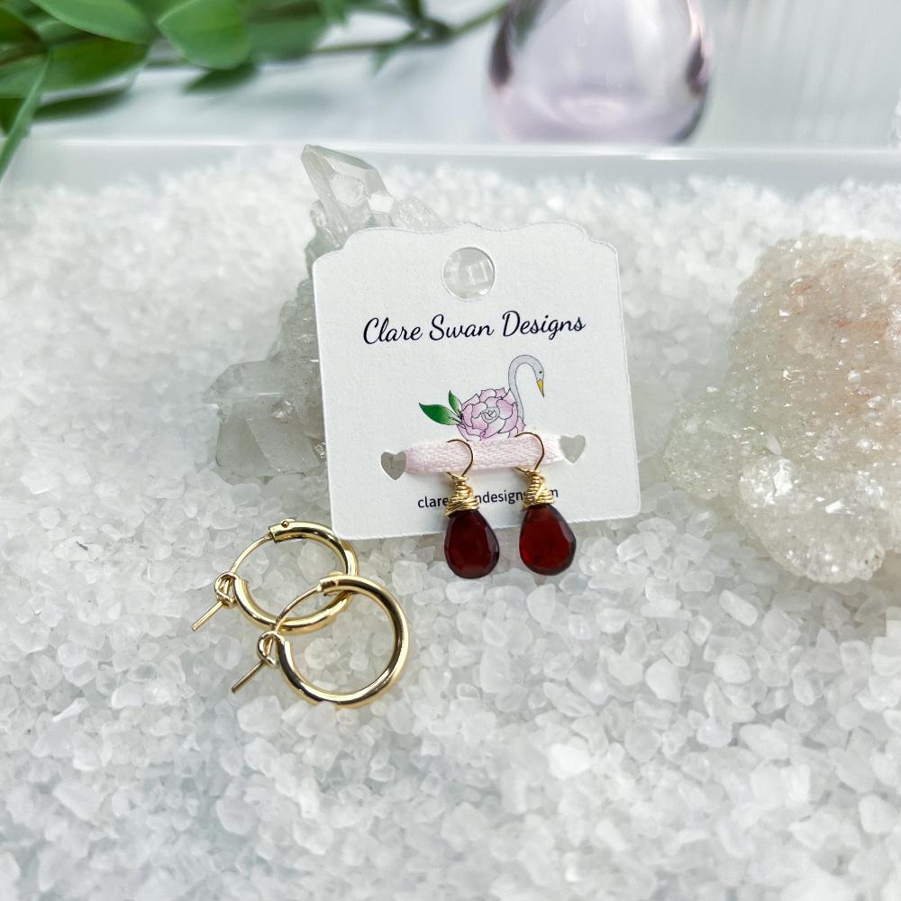 Gemstone Earring Charms