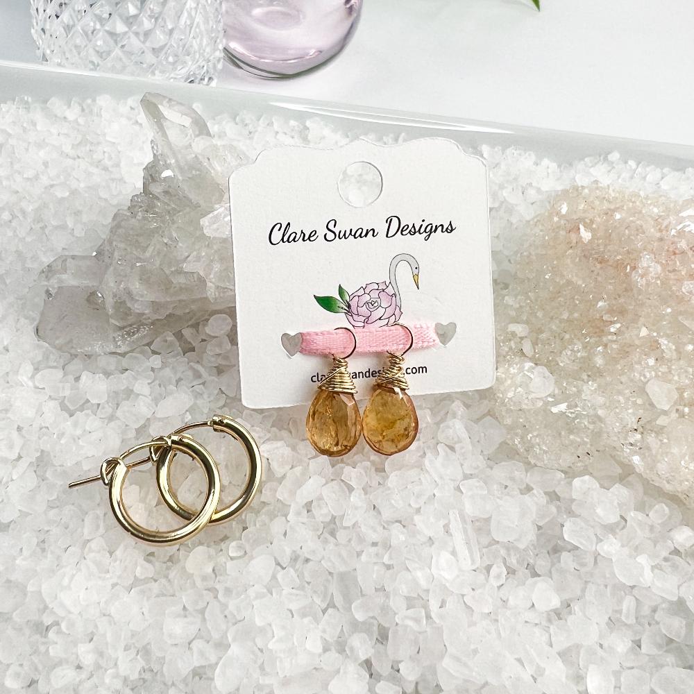 Gemstone Earring Charms