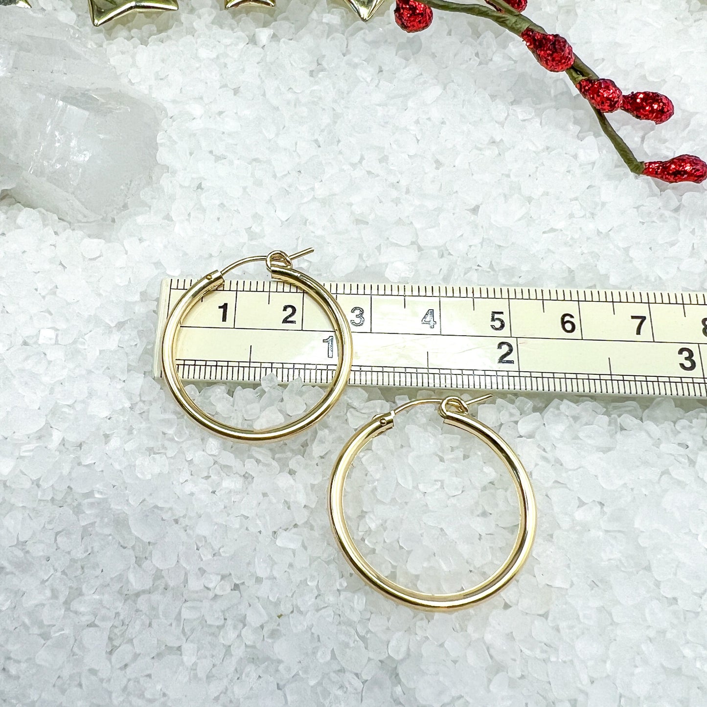 Gold Hoops