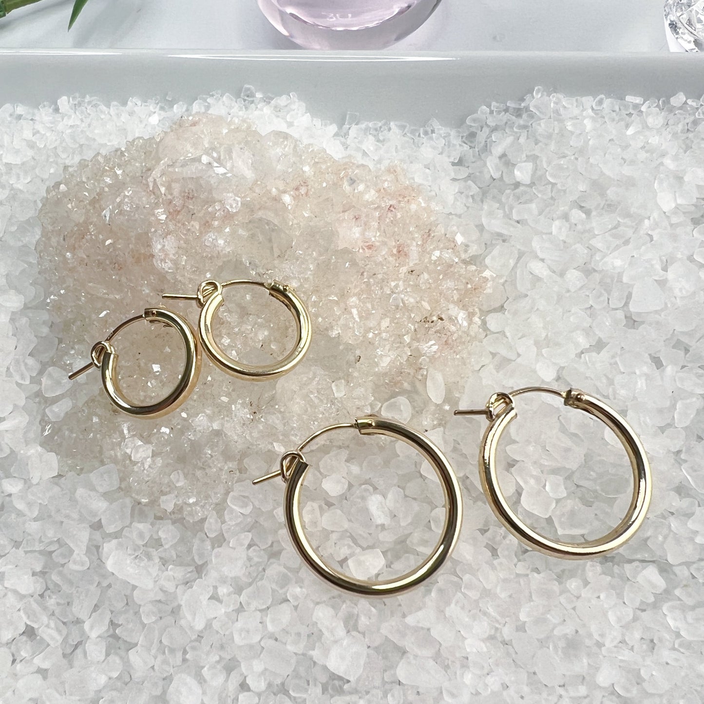Gold Hoop Earrings