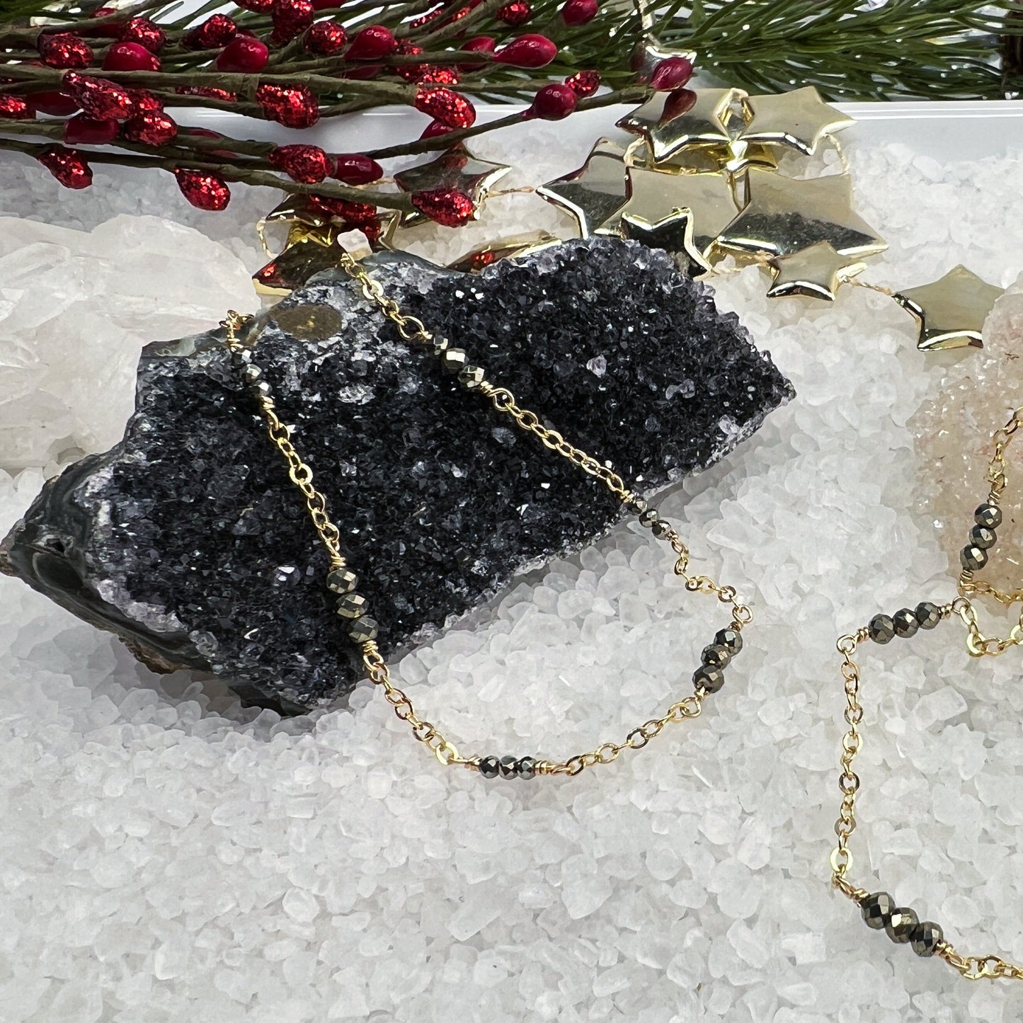 Pyrite Station bracelet