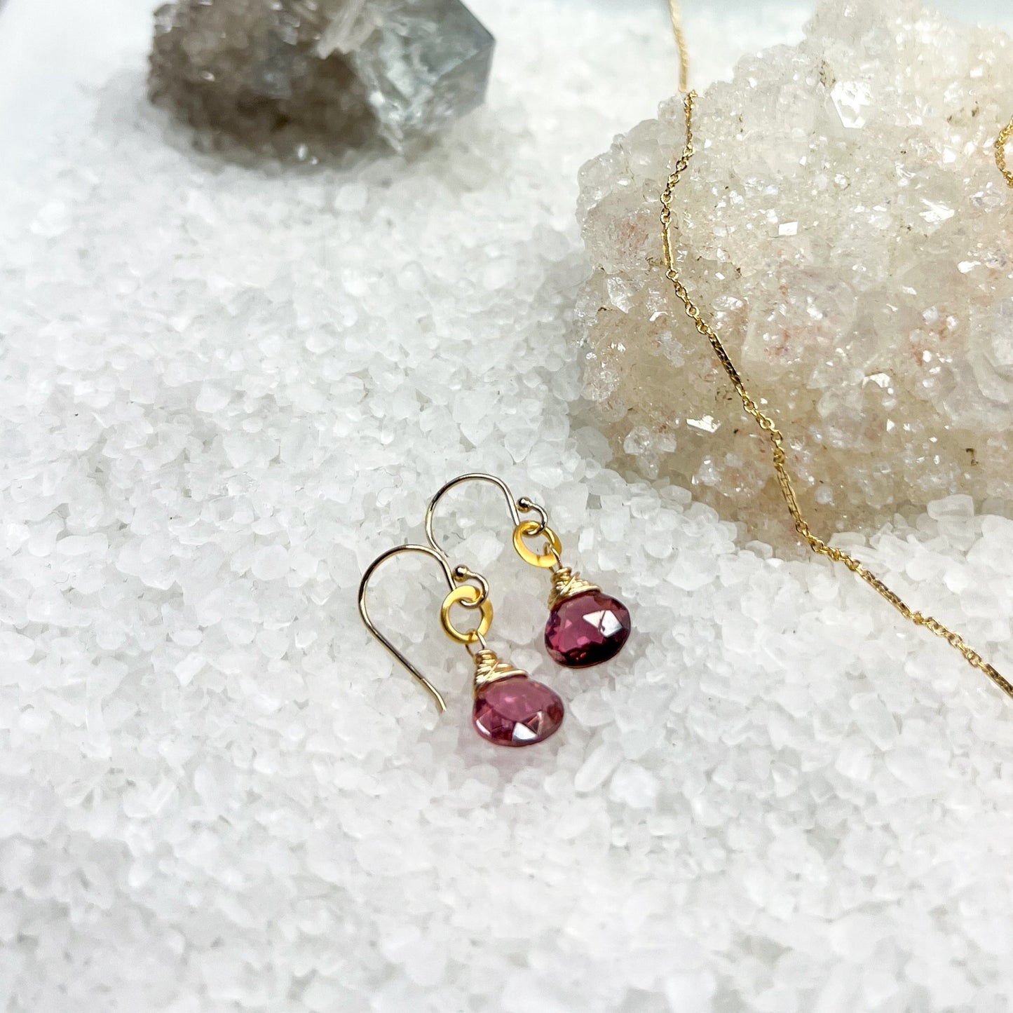 Rubillite Earrings