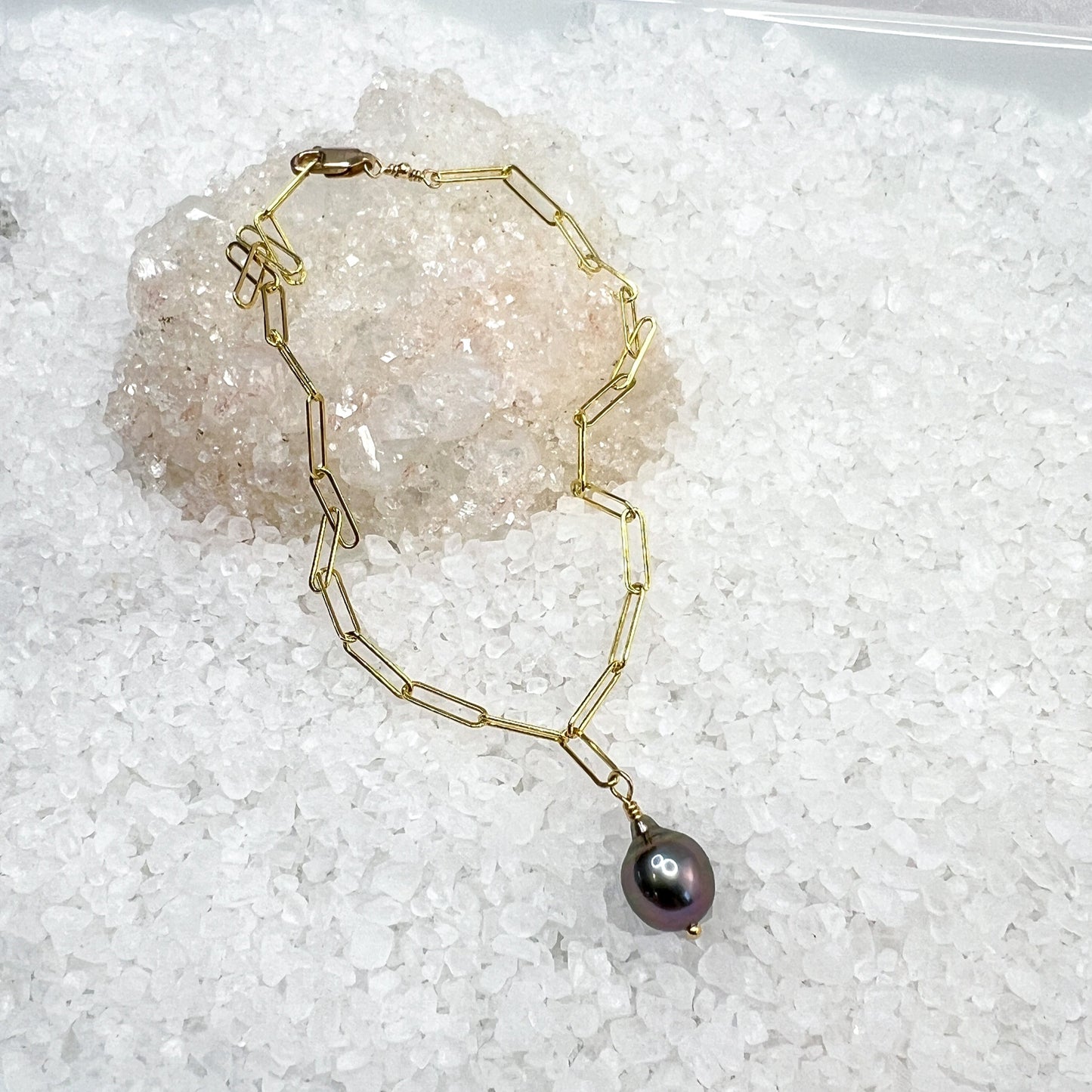 Tahitian Pearl Anklet