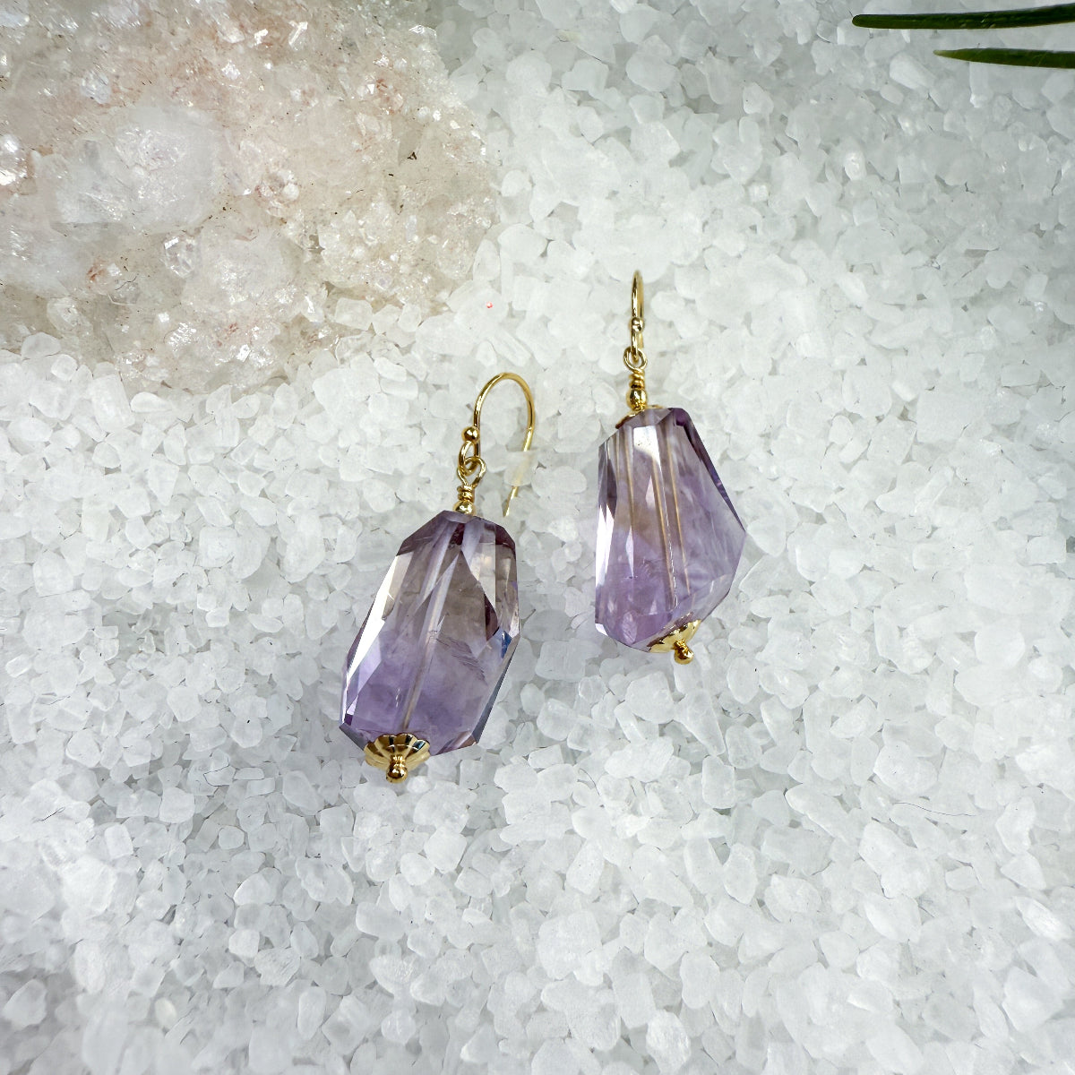 Ametrine Nugget Earrings