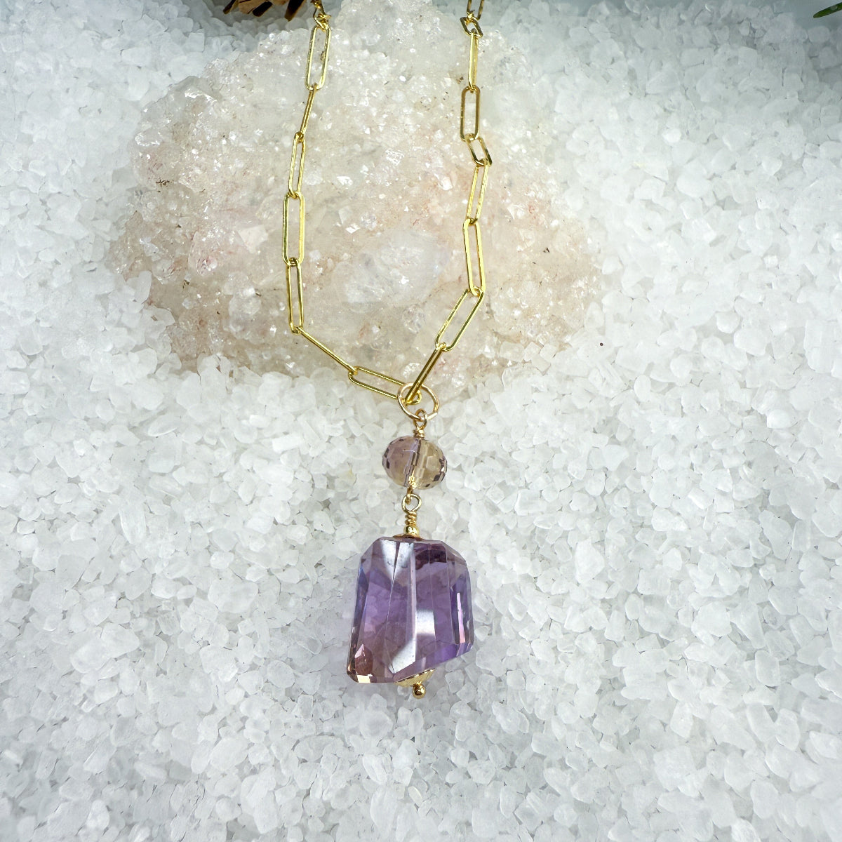 Ametrine Nugget Necklace