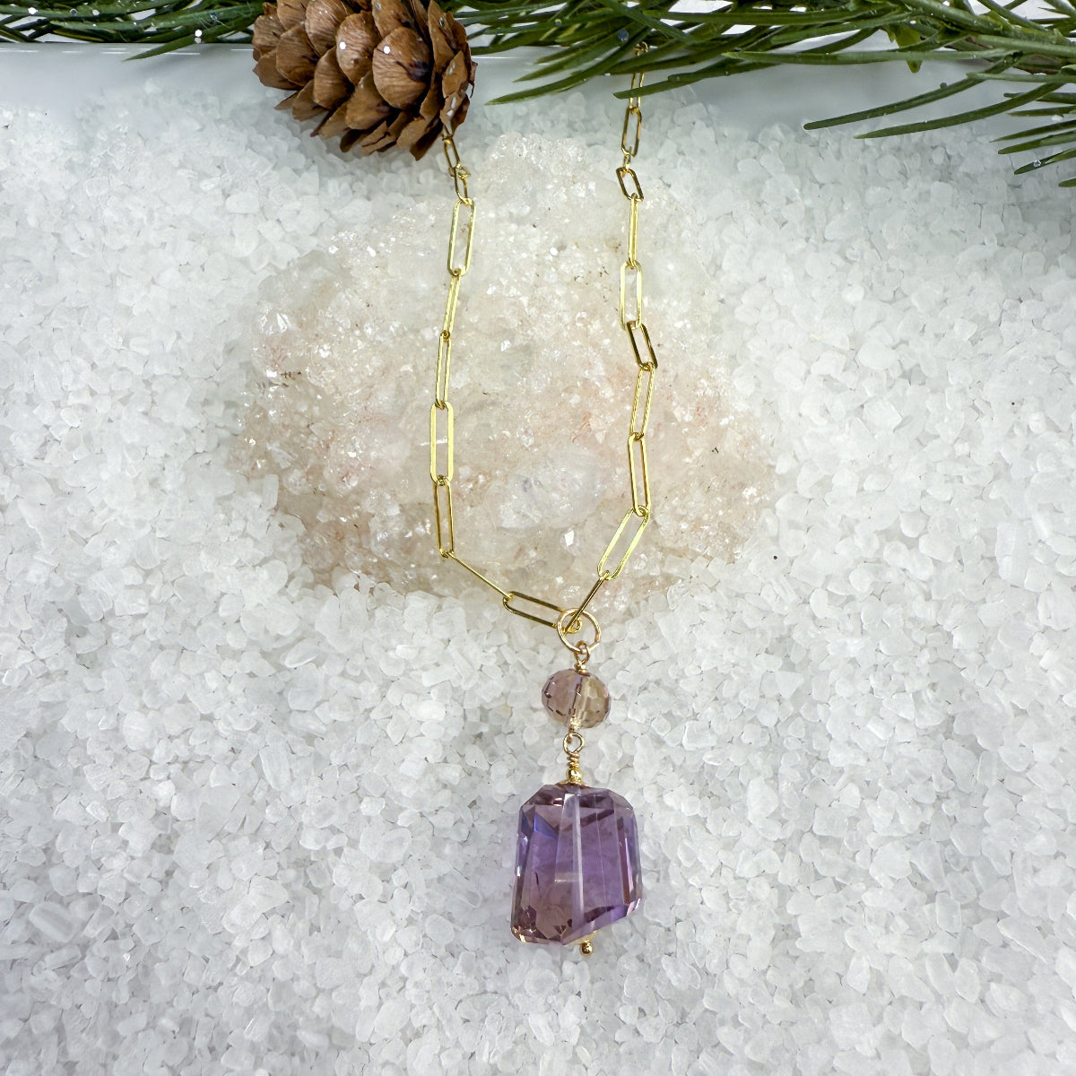 Ametrine Nugget Necklace