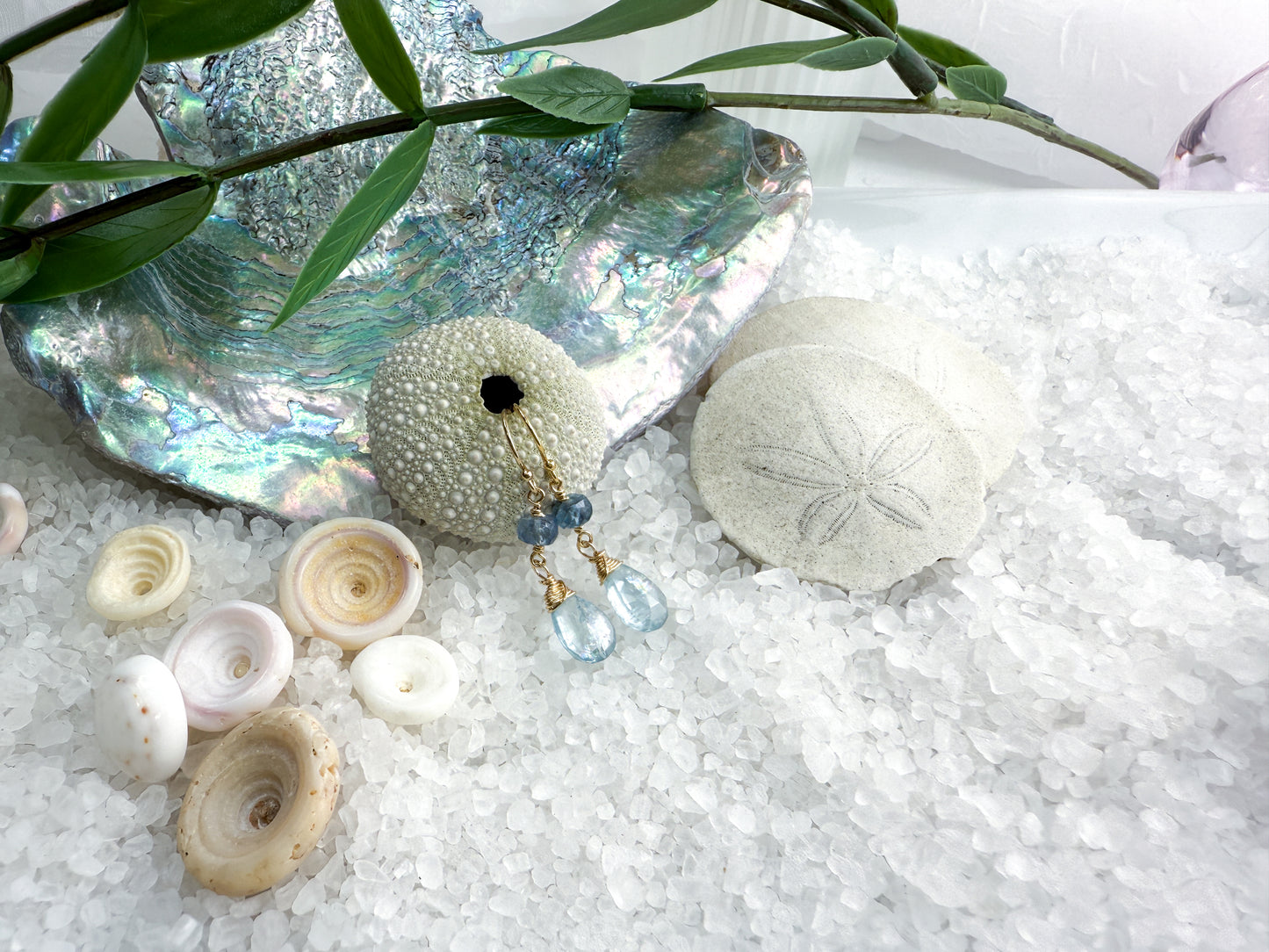 Aquamarine Drop Earrings