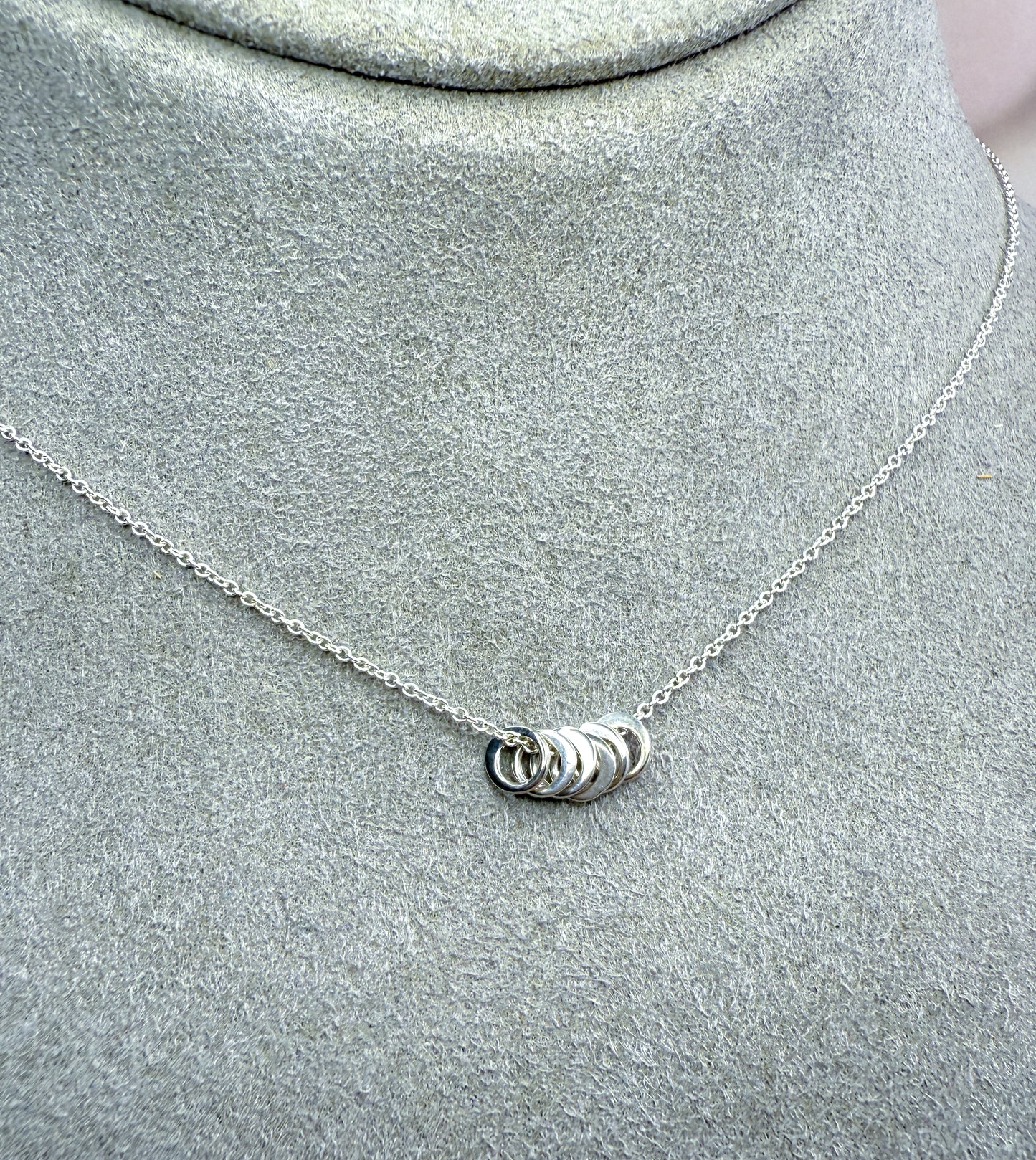 Floating Rings Necklace