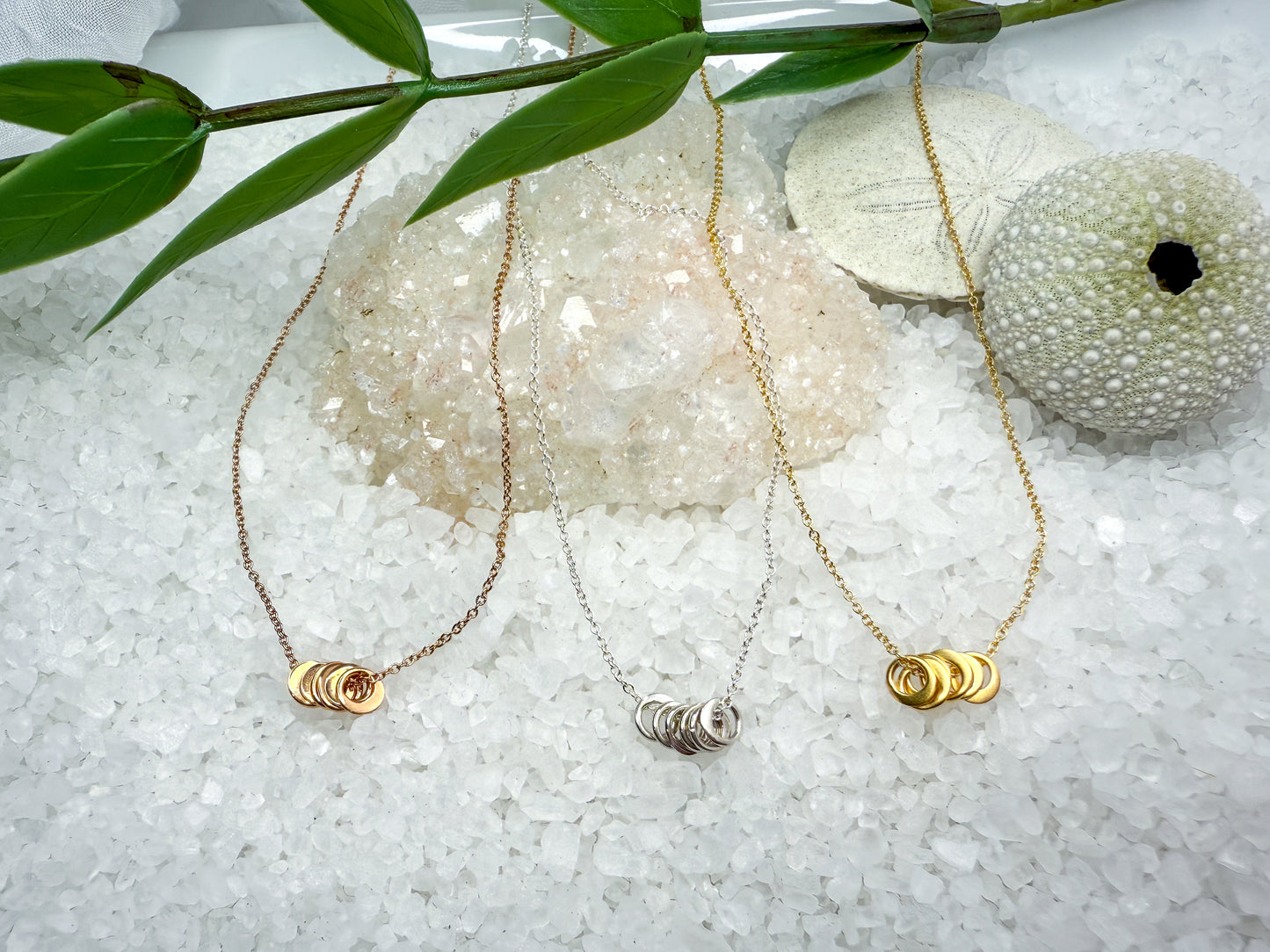 Floating Rings Necklace