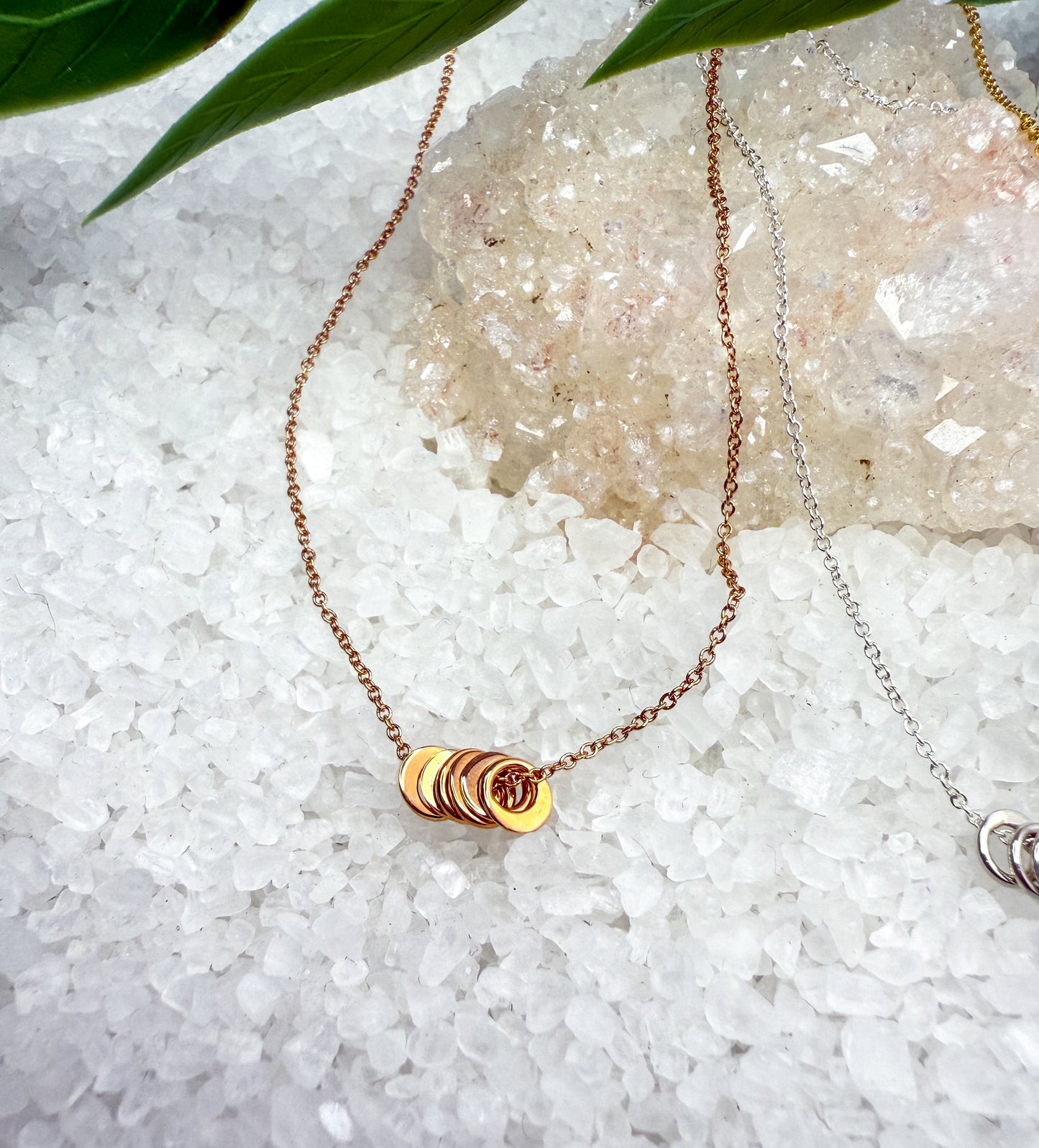 Floating Rings Necklace