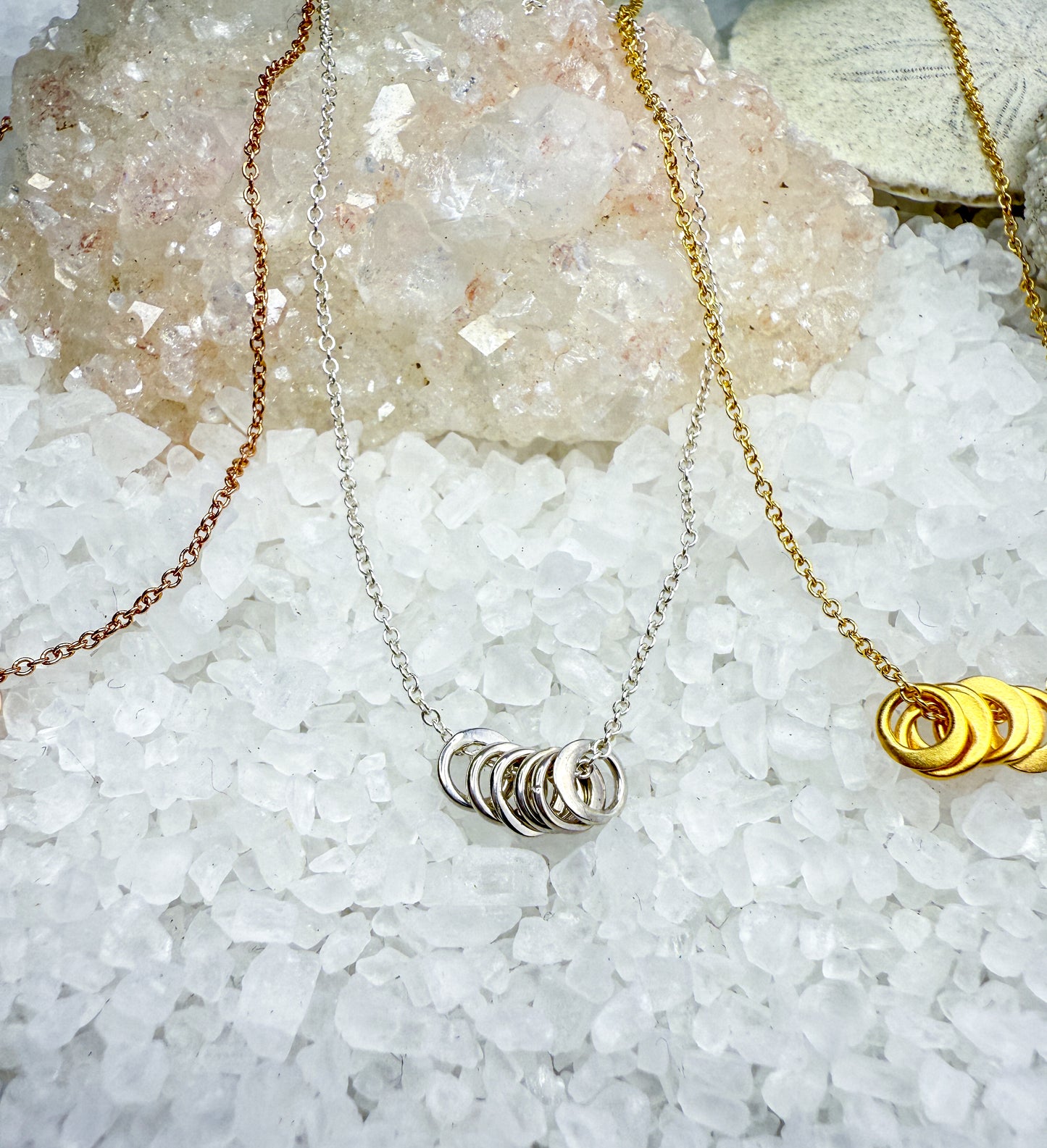 Floating Rings Necklace