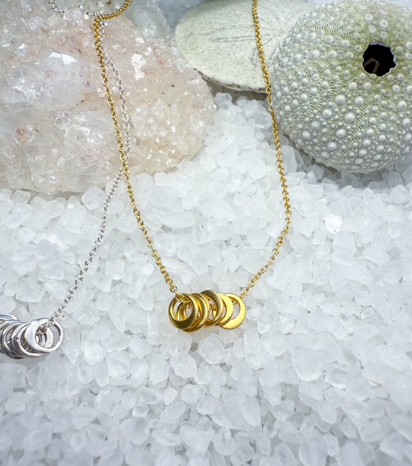 Floating Rings Necklace