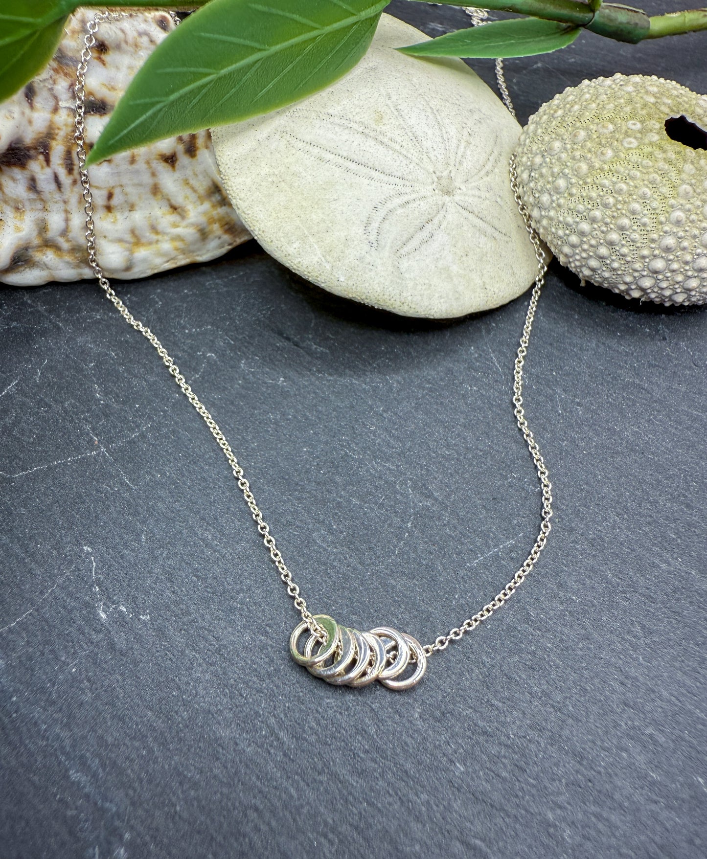Floating Rings Necklace