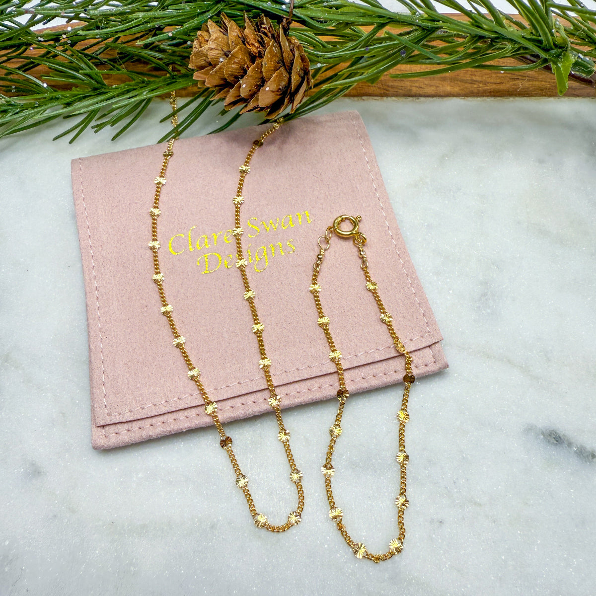 Starburst Necklace & Bracelet Set