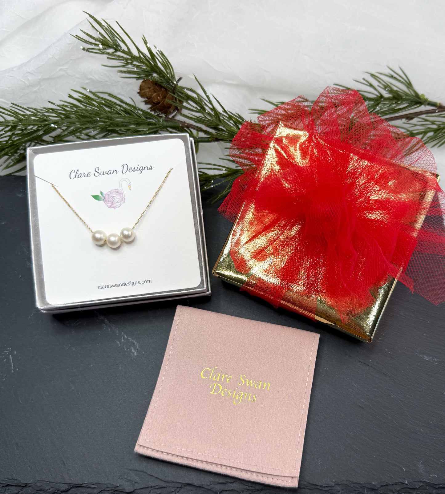 Classic CZ solitaire & Hoop Set