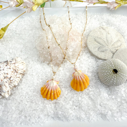 Sunrise Shell Necklace
