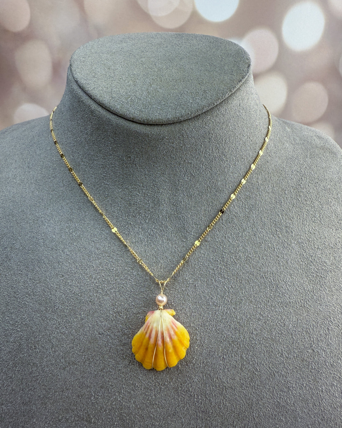 Sunrise Shell Necklace