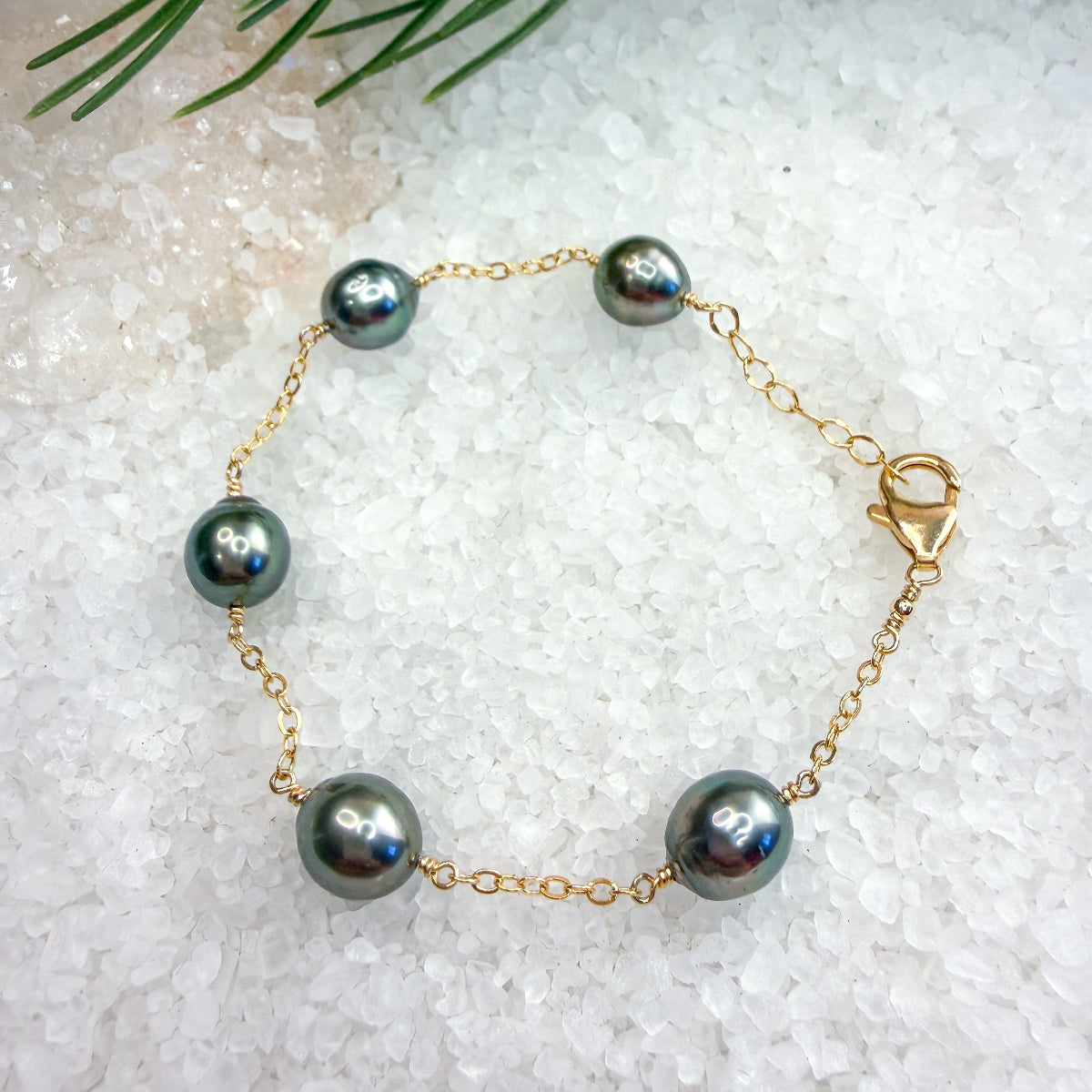 Tahitian Pearl Bracelet – Clare Swan Designs