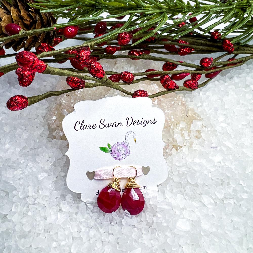 Gemstone Earring Charms