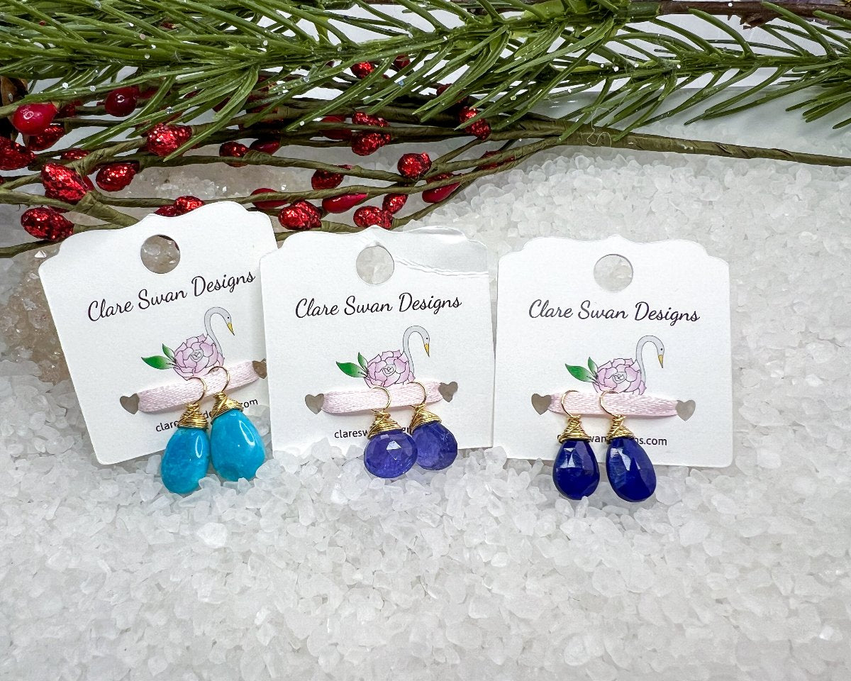 Gemstone Earring Charms