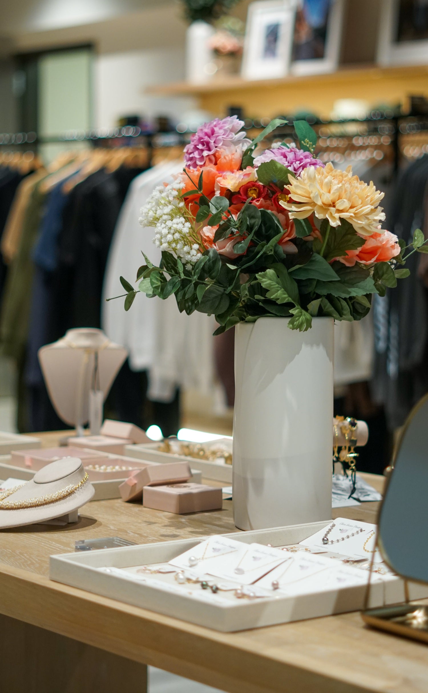 Clare Swan Designs displayed in Atlas Stores