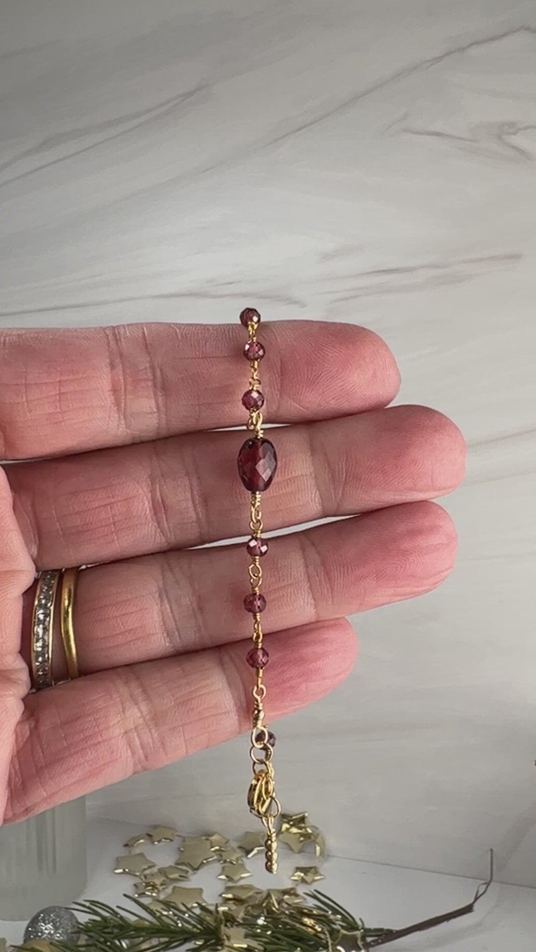 Garnet Bracelet