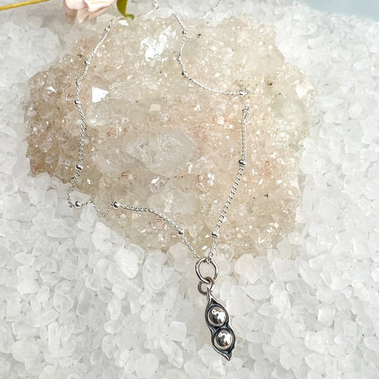 Two Peas in a Pod Necklace