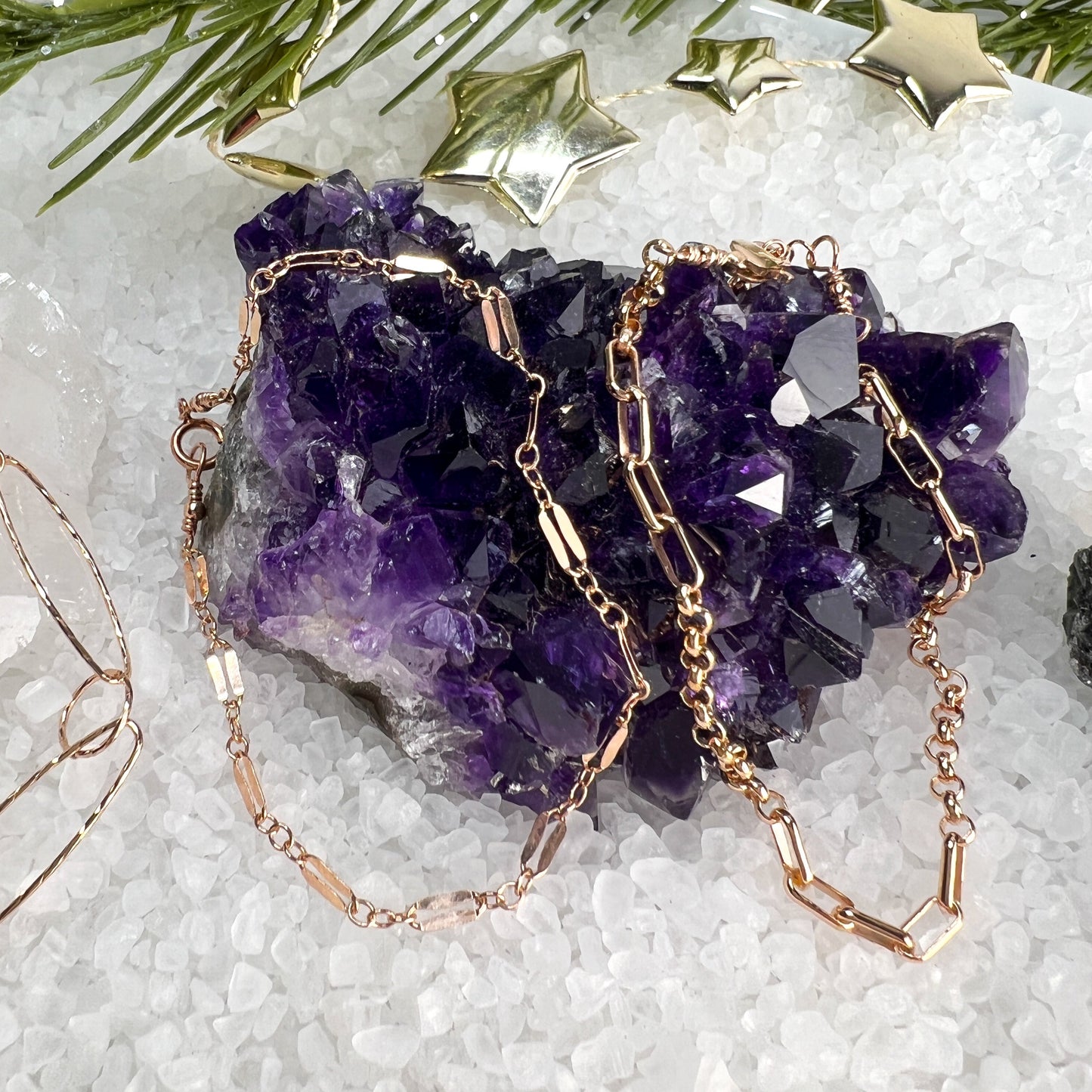 Rose Gold Filled Link Bracelets