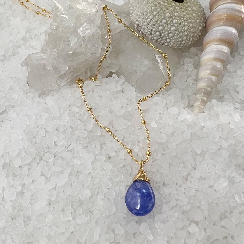 Tanzanite Pendant Necklace
