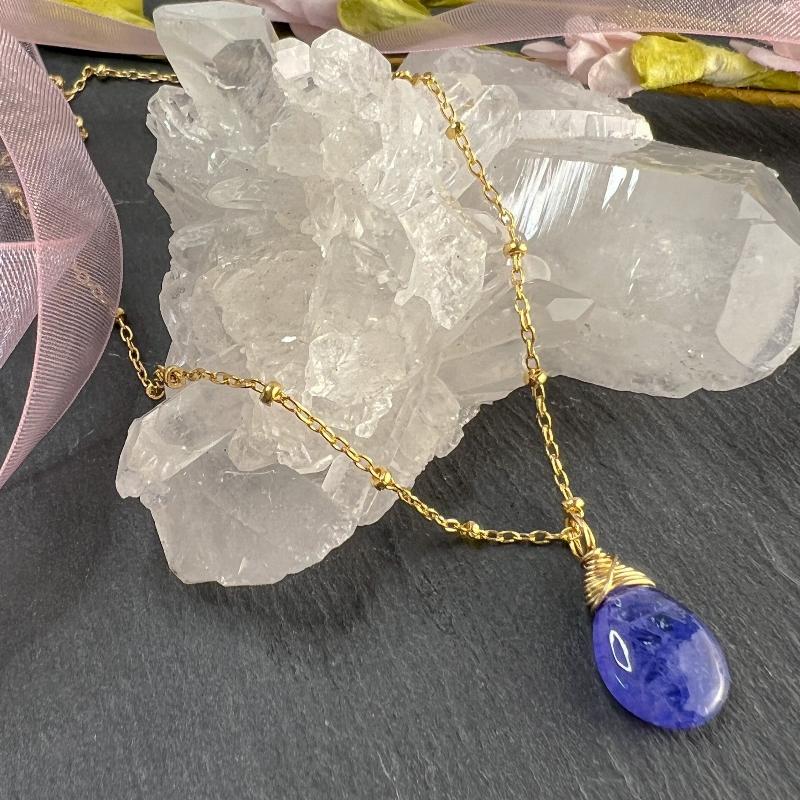 Tanzanite Pendant Necklace