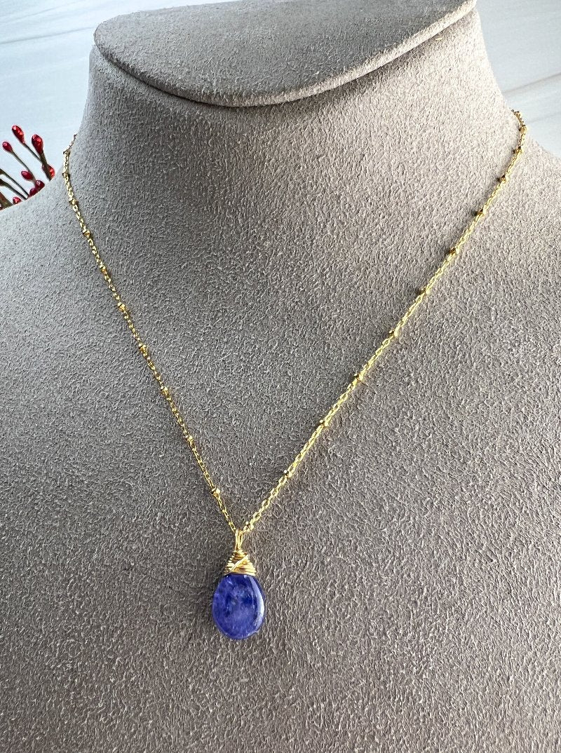 Tanzanite Pendant Necklace