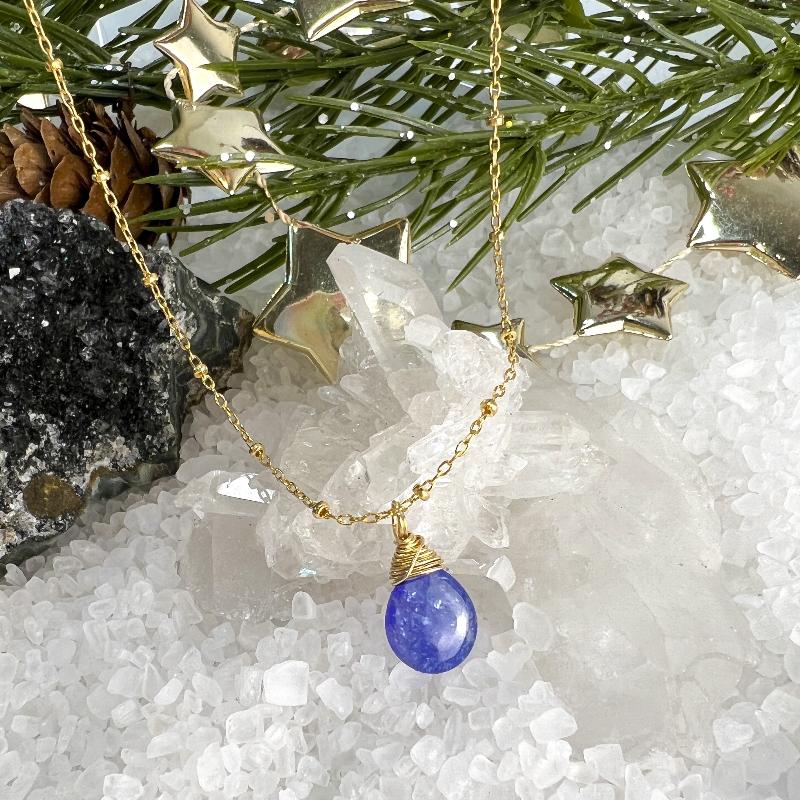 Tanzanite Pendant Necklace