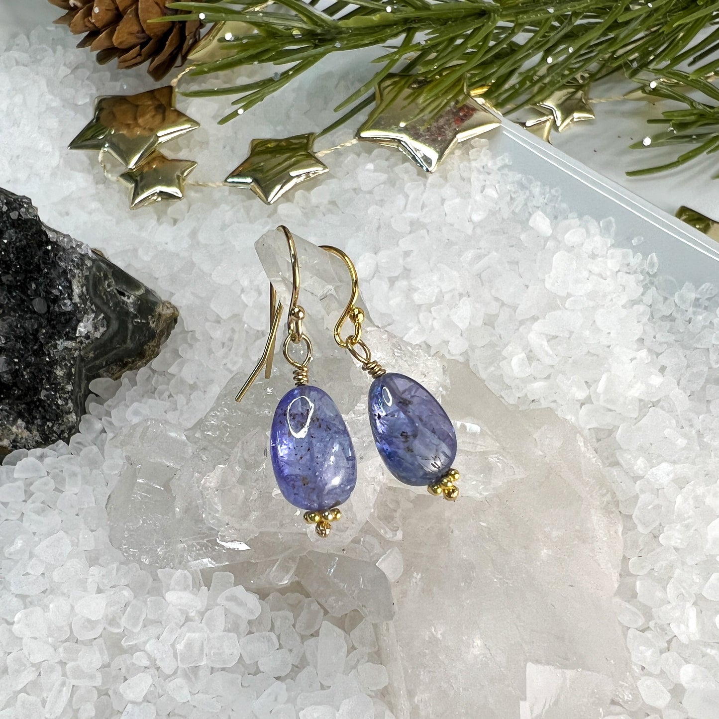 Tanzanite Drop Earrings
