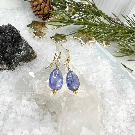 Tanzanite Drop Earrings