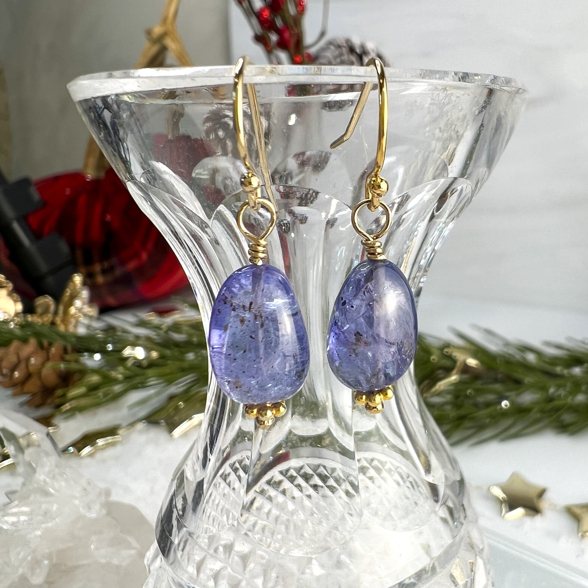 Tanzanite Drop Earrings