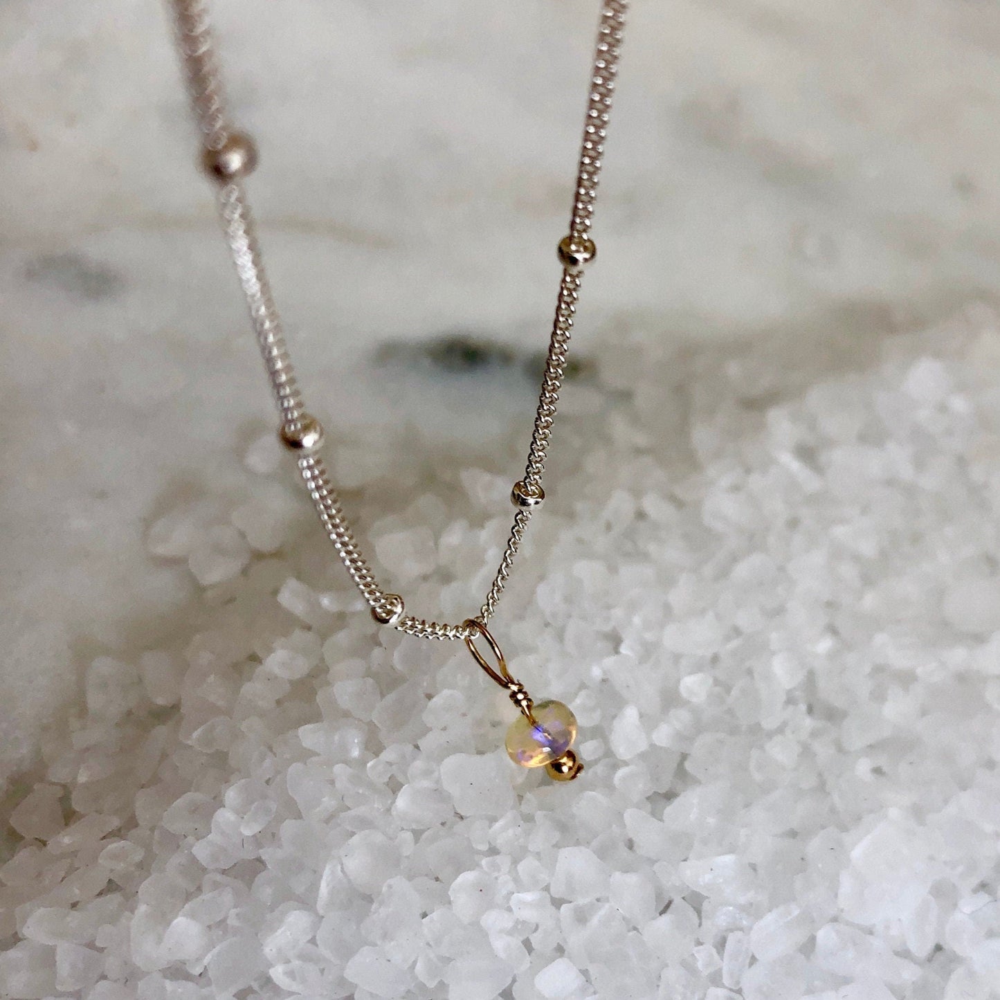 Opal Add on Charm, October Birthday Charm