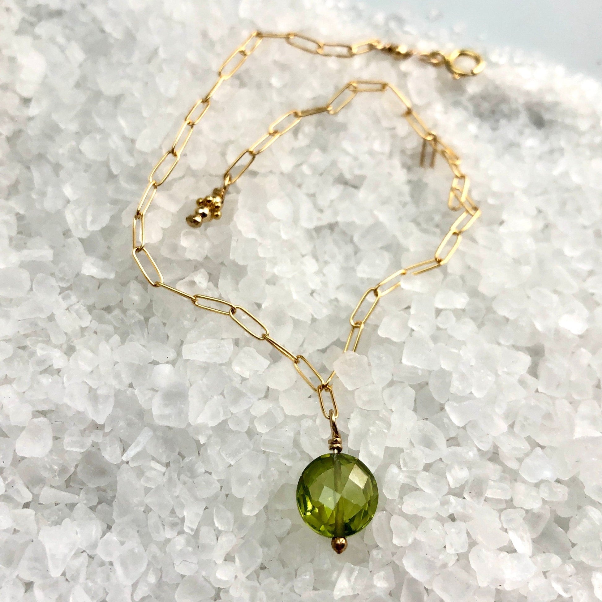 Peridot Gift Set, August Birthstone