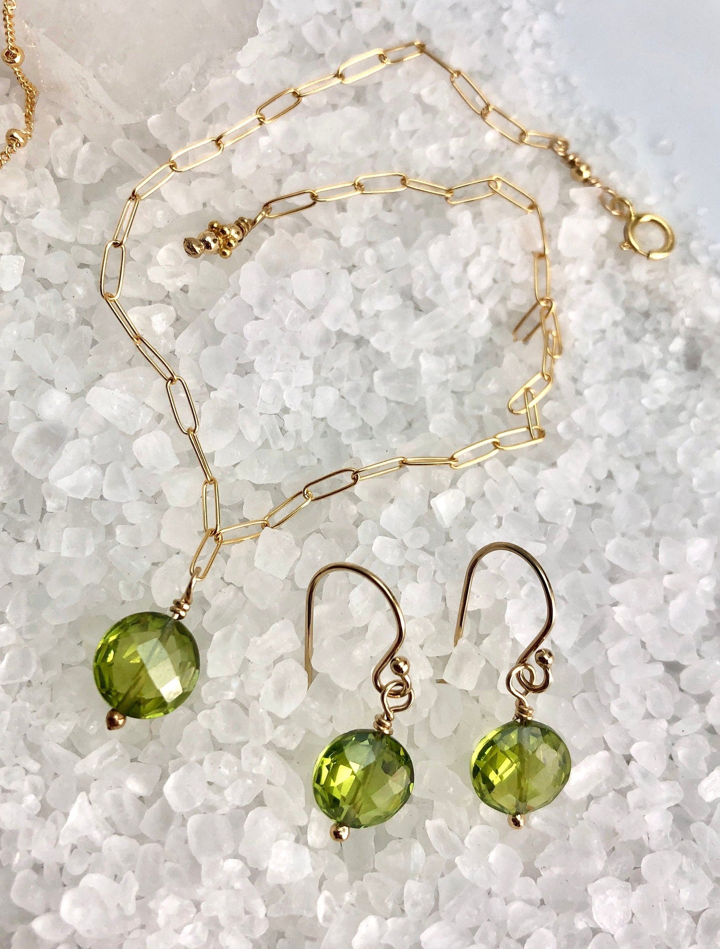 Peridot Gift Set, August Birthstone