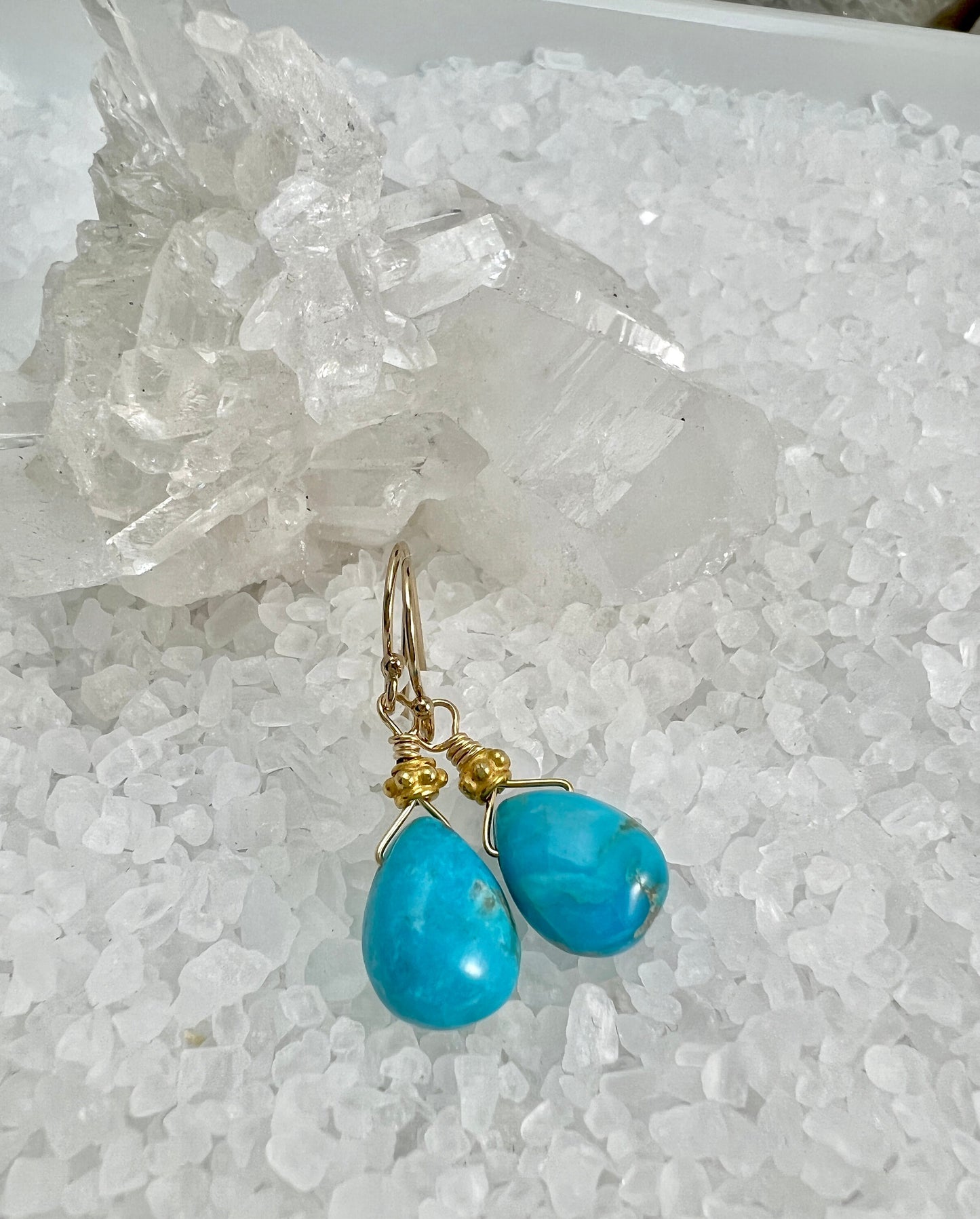 Sleeping Beauty Turquoise Teardrop Gift Set