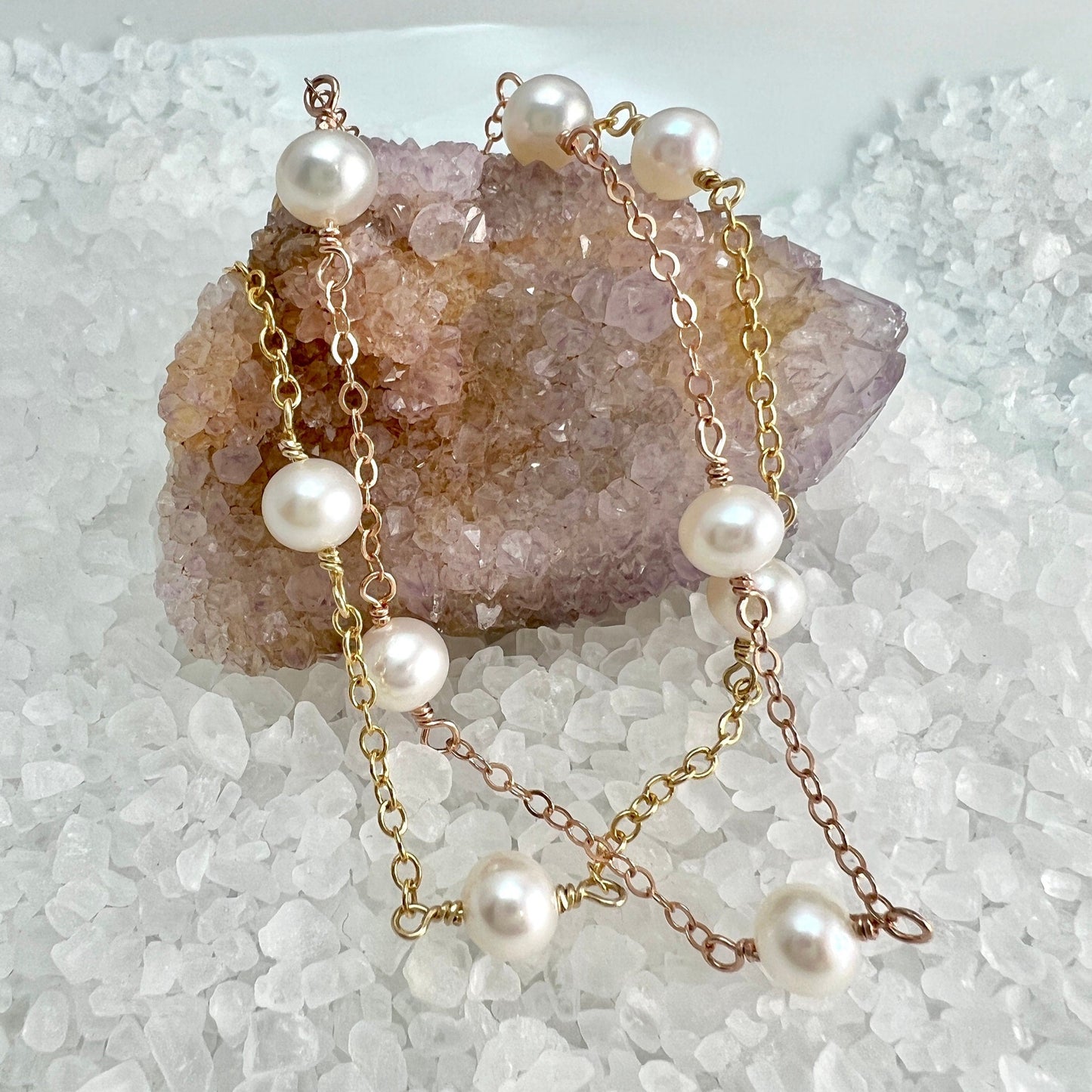 Pearl Station Bracelet