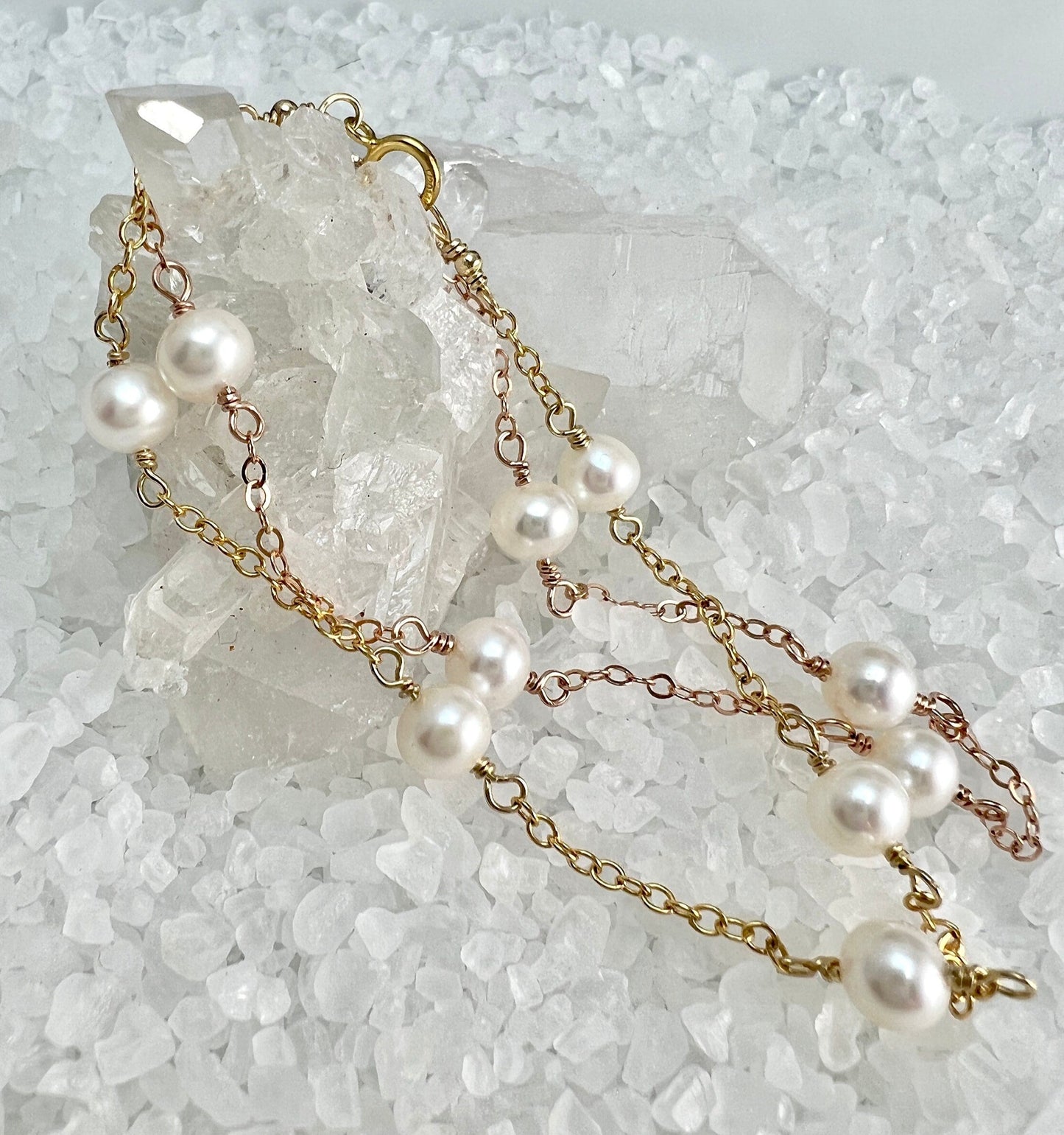 Pearl Station Bracelet