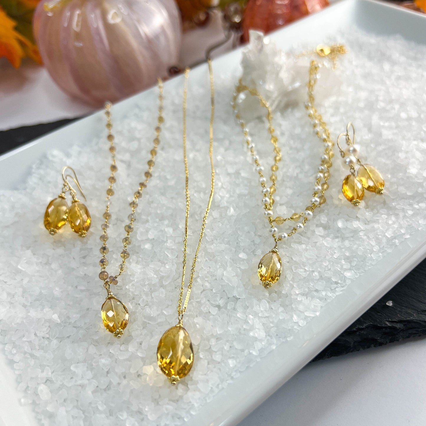Citrine Jewelry, November Birthstone