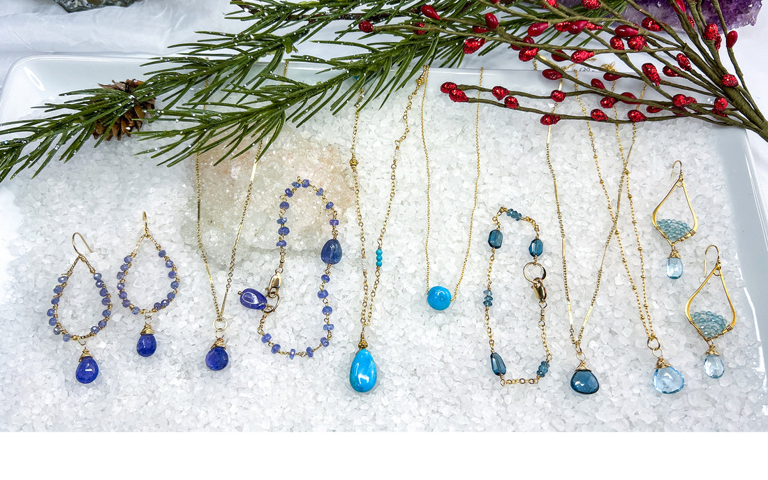 December Birthstone(s) - Tanzanite, Blue Topaz, Turquoise